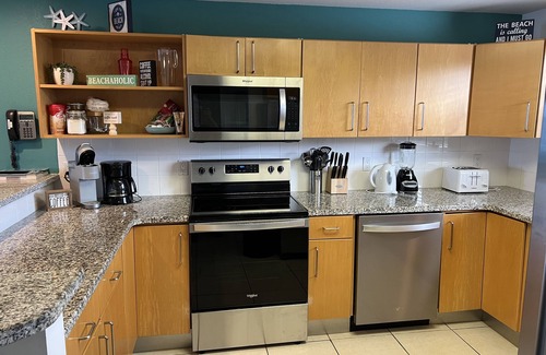 Colliers Bay Condo | 1st floor beachfront condo, just steps away from a private beach, beautiful view