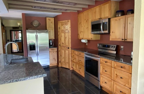 Georgetown Ski Chalet | 2/2 Chalet w/Office on the Clear Creek with Views! Balcony Bedroom Suite