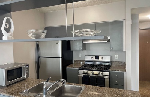 Toronto Entertainment District Condo | 2-bdr 1 bath downtown luxury condo, free parking sleeps 6