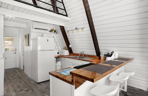 Vilano Beach House | 2 bedroom A Frame on the beach. Amazing views, and very close to St. Augustine.