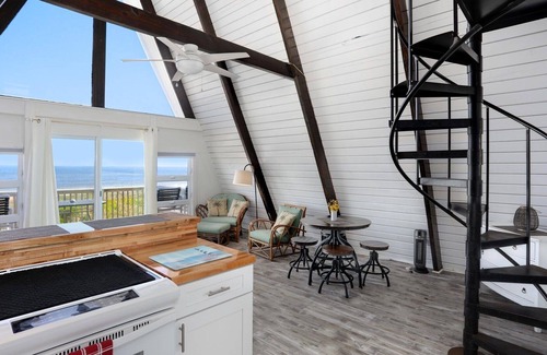 Vilano Beach House | 2 bedroom A Frame on the beach. Amazing views, and very close to St. Augustine.