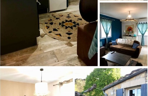 Salavas House | 2-bedroom air-conditioned house with Jacuzzi, 5-minute walk from the beach.