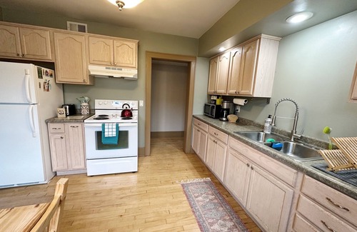 Munising Apartment | 2-Bedroom Apartment in the Heart of Downtown Munising