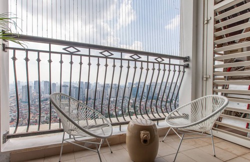 Thanh Xuan Apartment | 2-bedroom apartment with spacious city view, indoor&outdoor swimming pools