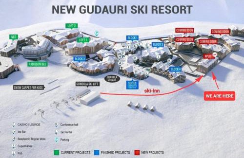 Kazbegi Apartment | 2-bedroom apartment with mountain view in New Gudauri