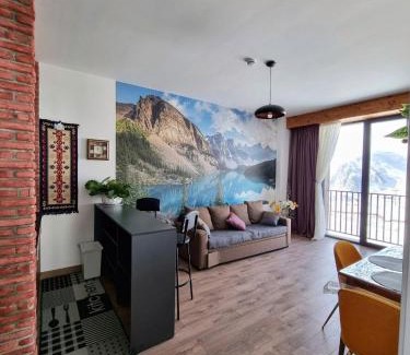 Kazbegi Apartment | 2-bedroom apartment with mountain view in New Gudauri