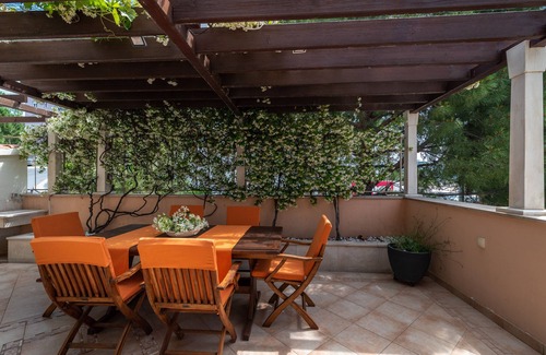 Znjan Apartment | 2 bedroom beach apartment with two terraces facing the most beautiful beach