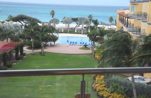 Oranjestad-West Condo | 2 Bedroom, Beachfront, Amazing Ocean View, Modern ful