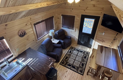Warrens Cabin | 2-bedroom cabin in Warrens with AC. Access to ATV and snowmobile trails.