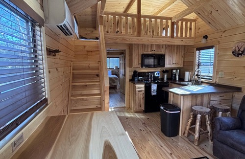 Warrens Cabin | 2-bedroom cabin in Warrens with AC. Access to ATV and snowmobile trails.