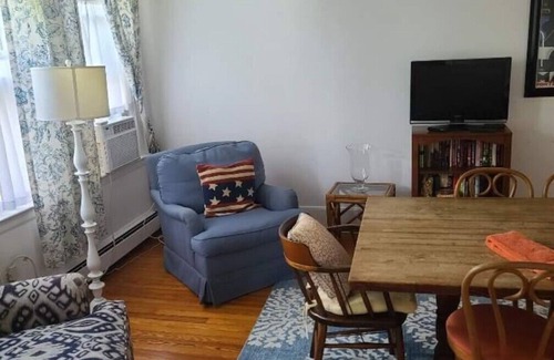 Avon Apartment | 2-bedroom down stairs 2 blocks from beach in Bay Head with AC & bikes
