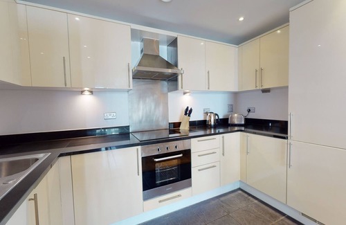 Isle of Dogs Apartment | 2 Bedroom Serviced Apt with balcony in Indescon Square, Canary Wharf by MySquare