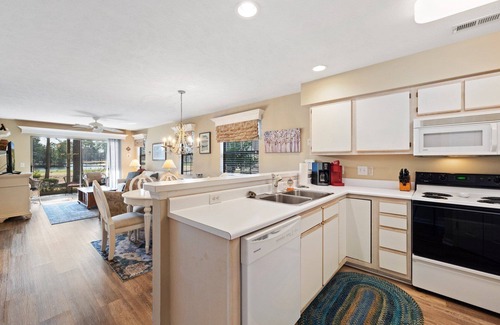 Pawleys Island Condo | 2 Bedroom True Blue Condo First Floor with Pool & Golf Course View