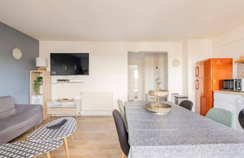 Villejuif Apartment | ☀️ 2 BEDROOMS - 1 bathroom 🚿 1 WC 🚽 close to Institut Gustave Roussy hospital