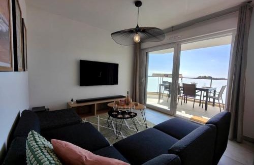 Vallauris Apartment | 2 bedrooms apartment Sea View Pool WiFi Parking CLIM