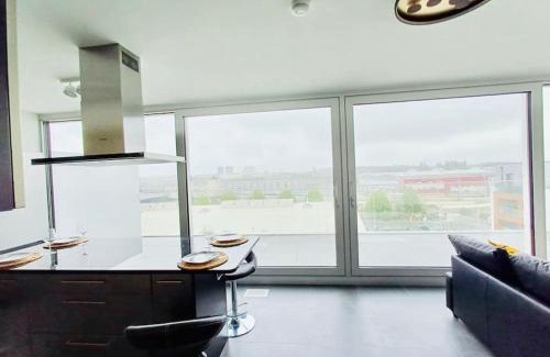 Bonnevoie Apartment | 2 bedrooms Penthouse in Center w Terrace&Parking