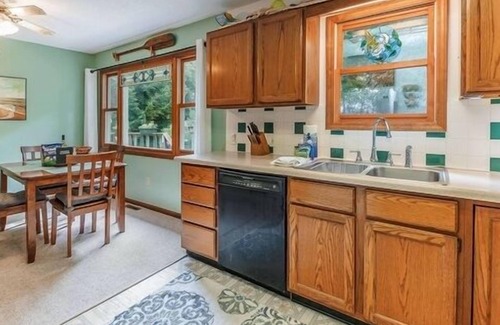 Ludington Cottage | 2 BR, 2 BA cottage on Middle Bayou of Hamlin Lake.