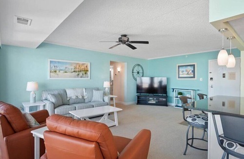 North Ocean City Condo | 2 BR 2 BA Ocean Front Building with a Large Pool - Ready for Summer Fun!