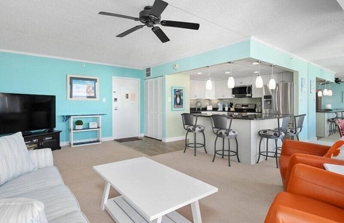 North Ocean City Condo | 2 BR 2 BA Ocean Front Building with a Large Pool - Ready for Summer Fun!