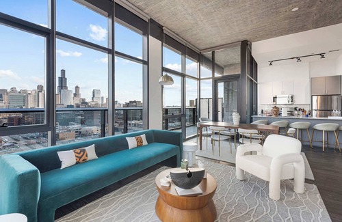 West Loop Apartment | 2 Designer Apts, Same Floor, Top-Tier Amenities