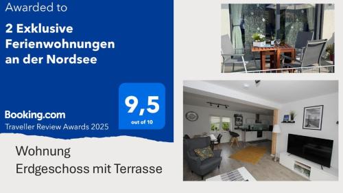 Imsum Apartment | 2 Exklusive Ferienwohnungen an der Nordsee