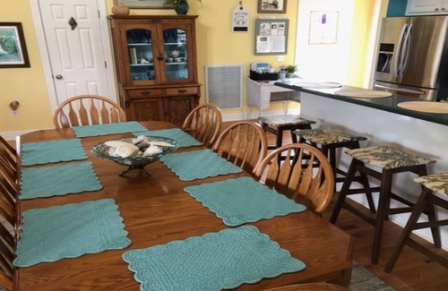 Ocean Ridge House | 2 Family House Steps from Beach; 2 Master Bedrooms; Beach and Bike Equipment too