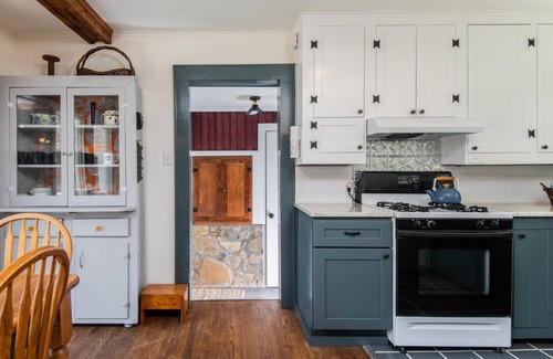 Candler House | 2 Gorgeous mountain homes surrounded by forest, babbling creek, just off Parkway