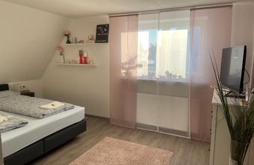 Memmingen House | #2 Großes Zimmer mit Pool und Garten