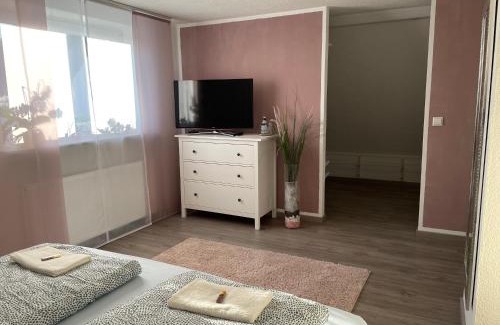 Memmingen House | #2 Großes Zimmer mit Pool und Garten
