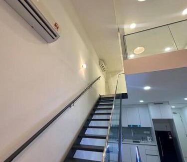 Taman Mutiara Apartment | 2 Guest Duplex City Center Eko Cheras Mall Kuala Lumpur Pavilion Bukit Bintang KLCC Petaling Street Central Market National Zoo Batu Caves Merdeka Square