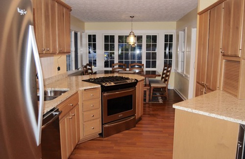 Ashville House | 2 Home Lake Front Estate with pool and hot tub
