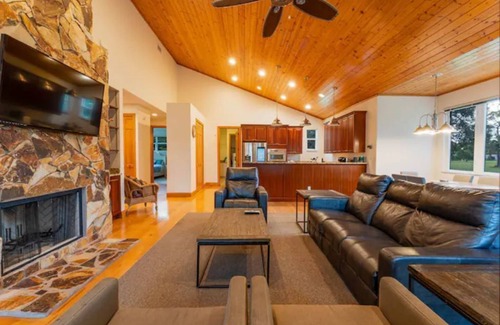 Jensen Beach House | 2 Home Sport Complex W/Private Lake & Theater!