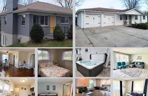 Otterbien Home House | 2 Homes for large group Hot Tub