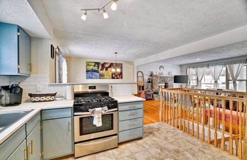 Locust Lake Village House | 2 Homes Sleeps 16 Lakefront Dock Game Rooms Family & Dog Friendly