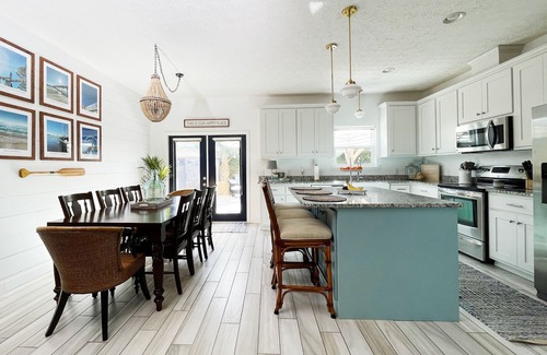 Bid-a-wee Beach House | 2 MASTER SUITES- 4BR/3.5 Bath, Private Access Beach, Perfect for 2 Families!