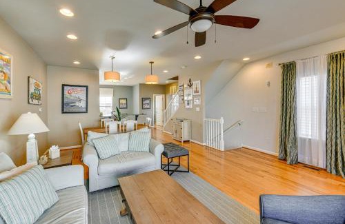 Rehoboth Beach House | 2 Mi to Beach Townhome with Breezy Balcony!