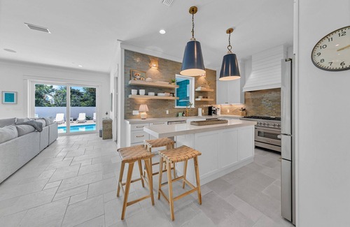 Frangista Beach House | 2 Min to Beach w/Chairs through Oct! Pool & Hot Tub! Rooftop Deck with Views! Perfect Getaway!