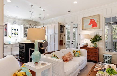 Tybee Island House | 2-Min Walk to Beach | Screened Porch, Fire Pit & Secluded Setting