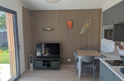 Audenge Ski Chalet | 2 minutes from the Bassin d'Arcachon, new timber-frame extension with garden.