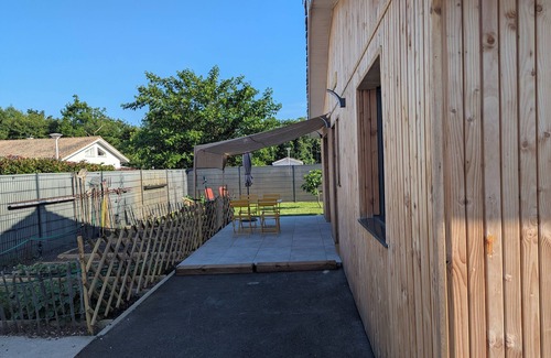 Audenge Ski Chalet | 2 minutes from the Bassin d'Arcachon, new timber-frame extension with garden.