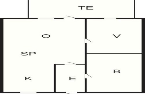 Oster Somarken House | 2 person holiday home in Aakirkeby-By Traum