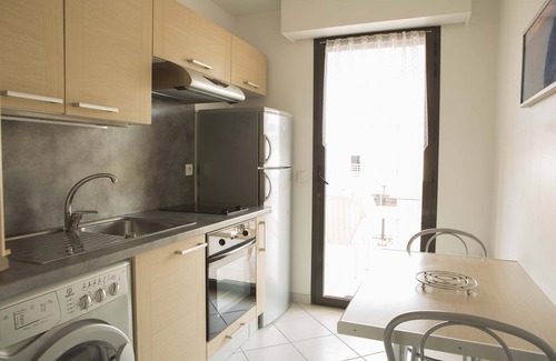 Villeneuve Loubet Beach Apartment | 2 Pieces in Luxurious Residence Royal Cap, sea and swimming pools