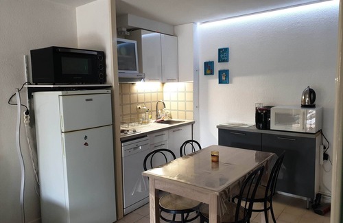 Leucate Apartment | 2-room apartment + air-conditioned cabin on garden level