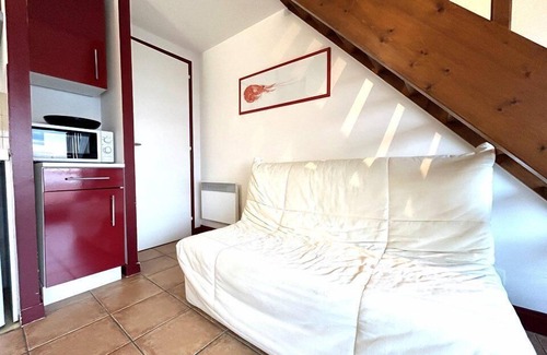 Le Fort Bloque Apartment | 2 room apartment for 4 people - superb sea view 50m from Fort-Bloqué beach