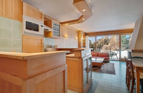 Pra Loup Apartment | 2-Room Apartment for 6, South-Facing, Ground Floor, Direct Slope Access - Le Chaumont 1