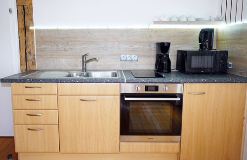 Bad Duerrheim Apartment | 2-room apartment in prime city center location with terrace & DreiWelten-Card