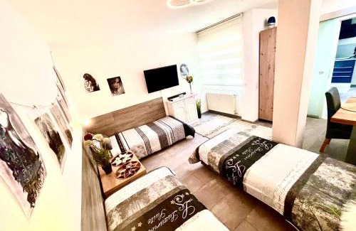 Rheinstetten Apartment | 2 Room Galerie Einliegerwohnung in Rheinstetten, Messe Nähe, Rollstuhlfahrer geeignet