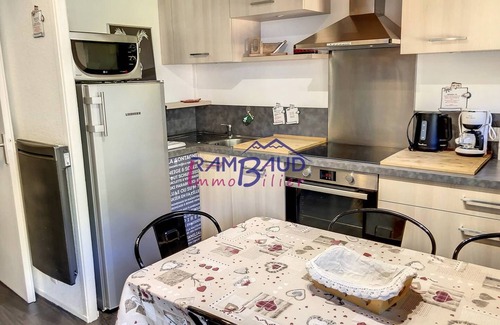 Valloire Apartment | 2 rooms duplex cabin 6 people Resort center