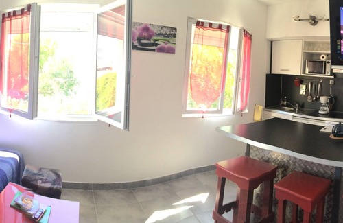 Frontignan Apartment | 2 rooms with terrace, quiet 20 m from the beautiful beach of Frontignan Plage❤️