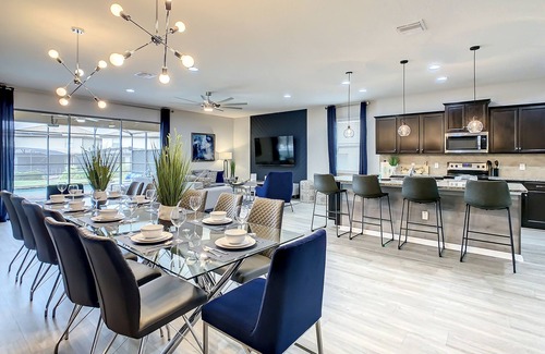 Four Corners House | 2 Theaters (Inside & Poolside)-Game Room-Pool/Spa